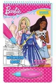 W �wiecie mody. Barbie. Wodne kolorowanie