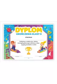 LearnHow Dyplom A4 ukoczenia zerwki Kolory 30szt