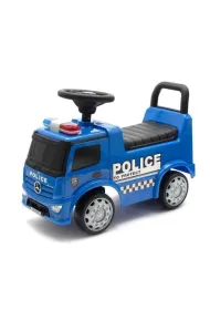 Je�dzik Mercedes Police niebieski d�wi�k Baby Mix