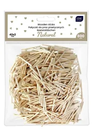 Interdruk Patyczki do prac plastycznych 42x2mm 800 szt