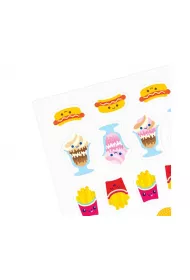 Ooly Mini Naklejki Itsy Bitsy Fast Food