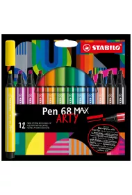 Stabilo Flamaster Pen 68 MAX ARTY 12 szt.