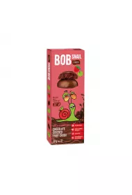 Bob Snail Przekska jabkowo-truskawkowa w mlecznej czekoladzie 30 g