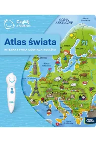 Czytaj z Albikiem. Atlas �wiata. Interaktywna m�wi�ca ksi��ka