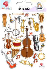 All4Kids Naklejki dla dzieci Instrumenty muzyczne
