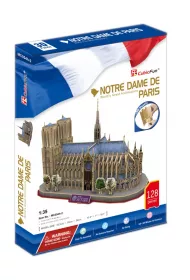 Puzzle 3D Notre Dame de Paris - Zestaw XL Cubic Fun