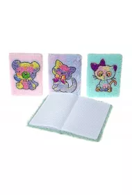 Adar Notes A5 w ok�adce pluszowej MIX
