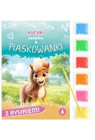 Malowanka 180X260 Kucyki. Zadanka & piaskowanki SKRZAT 079623