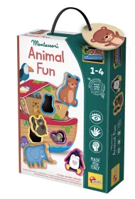 Lisciani Montessori Baby Wood Animal Fun 304-96893