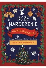 Bo�e Narodzenie do kolorowania kredkami