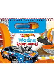 Hot Wheels. Kolorowanki wodne i magiczny pisak