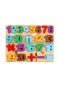 Puzzle Uk�adanka drewniana Liczby Pro Kids