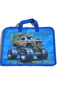 Fresh Teczka-torba A4+zapinana na zamek z r�czk� Monster