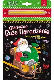 Magiczne Bo�e Narodzenie. Zdrapywanka z rysikiem