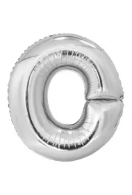 Amscan Balon foliowy litera O srebrna 69x86cm