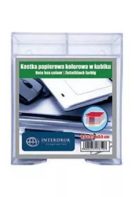 Interdruk Kostka papierowa kolorowa w kubiku 85 x 85 cm