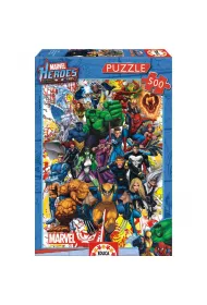 Puzzle 500 el. Superbohaterowie Marvela Educa