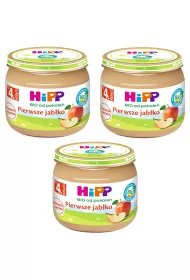 Hipp Pierwsze jabko po 4. miesicu zestaw 3 x 80 g Bio