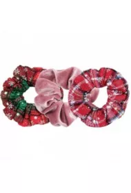 Ecarla Gumki do wosw typu scrunchie 3 szt.