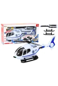 Helikopter policyjny ze �wiat�em i d�wi�kiem LeanToys