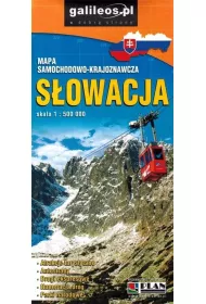 S�owacja 1:500 000. Mapa samochodowo-krajoznawcza