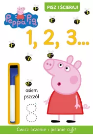 123 pisz i �cieraj �winka Peppa