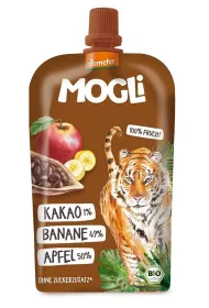 Mogli Mus jabko - banan - kakao bez dodatku cukrw demeter 100 g Bio