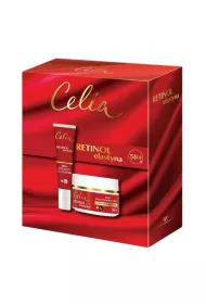 Celia Zestaw Retinol Elastyna krem 50+ do twarzy + krem pod oczy i na powieki 50 ml + 15 ml