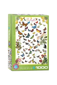 Puzzle 1000 el. Motyle Eurographics