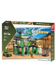 Klocki Blocki MyArmy Baza wojskowa 251 elem.
