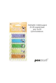 Polsirhurt Zak�adki indeksuj�ce papierowe psy ZI-26 12mmx44mm 5x20