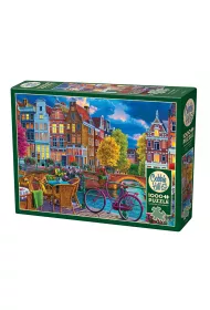 Puzzle 1000 el. Przytulna ulica Cobble Hill