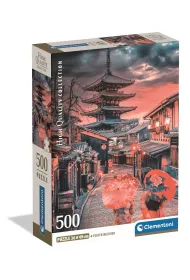 Puzzle 500 el. Evening In Kyoto Clementoni
