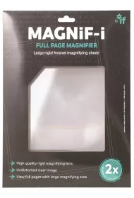Magnifi-i Arkusz powi�kszaj�cy/lupa do ksi��ki A4