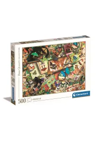 Puzzle 500 el. High Quality Collection. The Butterfly Collector Clementoni