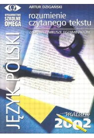 J�zyk polski. Rozumienie czytanego tekstu