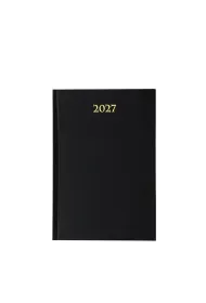 Terminarz 2027 dzienny B6 Divas czarny
