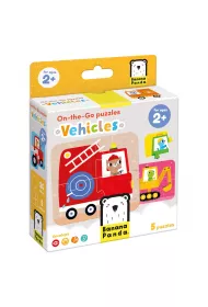 Puzzle 5 el. On-the-Go - Vehicles Banana Panda