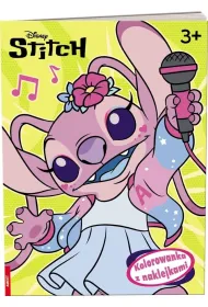 Disney Stitch. Kolorowanka z naklejkami