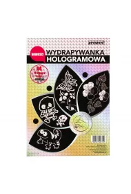 Polsirhurt Zestaw kreatywny wydrapywanka Holograf