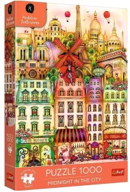 Puzzle 1000 el. O p�nocy w Pary�u Trefl