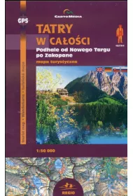 Mapa - Tatry w ca�o�ci