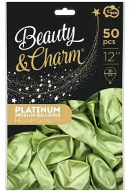 Godan Balony Beauty&Charm platynowe 30cm