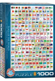 Puzzle 1000 el. Flagi �wiata Eurographics