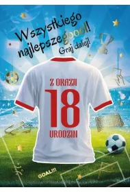 Armin Style KARNET URODZINY 18 B6 Z KOP AS GM-1340 FOL