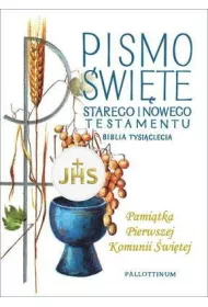 Biblia Tysiclecia wydanie V. Pismo wite Starego i Nowego Testamentu Pamitka I Komunii witej we