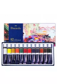 Deli Farby akwarelowe Finenolo  12ml.12 kolor�w