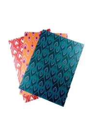 Galeria Hobby Karton pawie oczy mix 300g, 24x34cm 3 szt.