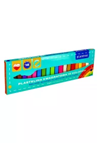 Starpak Plastelina kwadratowa 18 szt.