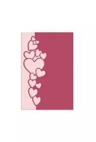 Wykrojnik - Border serca 11,2x3,9cm